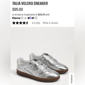 Sam Edelman Metallic Sneakers